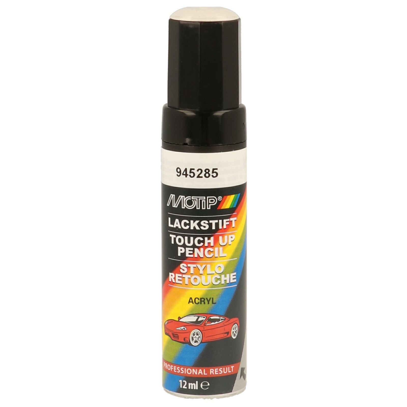 vopsea MOTIP KOMPAKT CAR PAINT white high gloss 12 ml 945285
