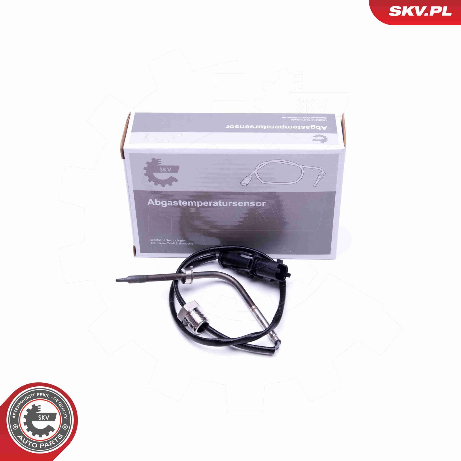 Датчик, температура выхлопных газов
