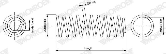 Arc spiral MONROE SP5041