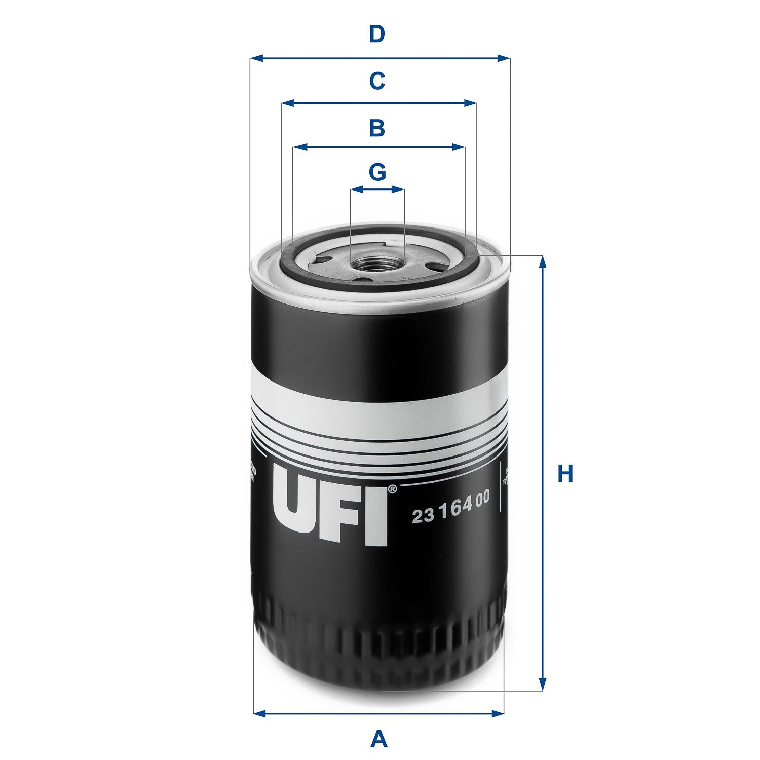 Olejový filtr UFI 23.164.00