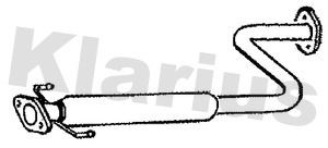 Tłumik środkowy KLARIUS 230814