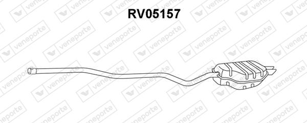 Silencieux arrière
