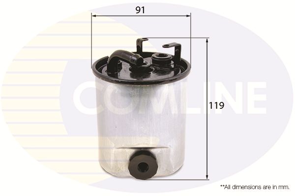 Filtr paliwa COMLINE EFF123