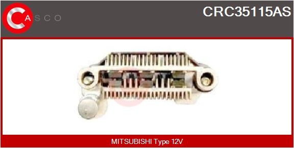 Usměrňovač, generátor CASCO CRC35115AS