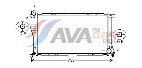 Радиатор, охлаждение двигателя