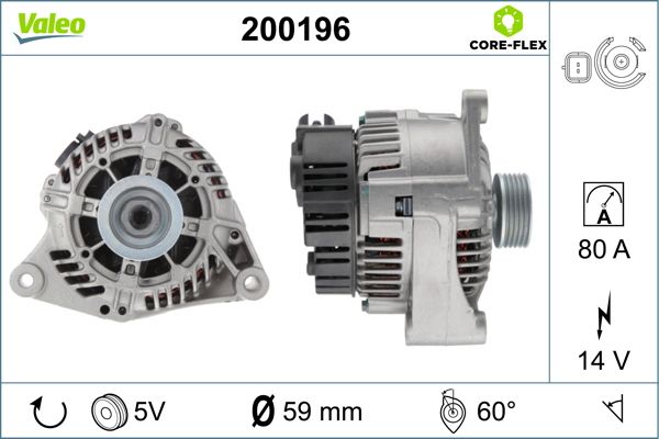 Alternator VALEO 200196