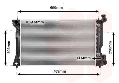 Radiateur, refroidissement du moteur