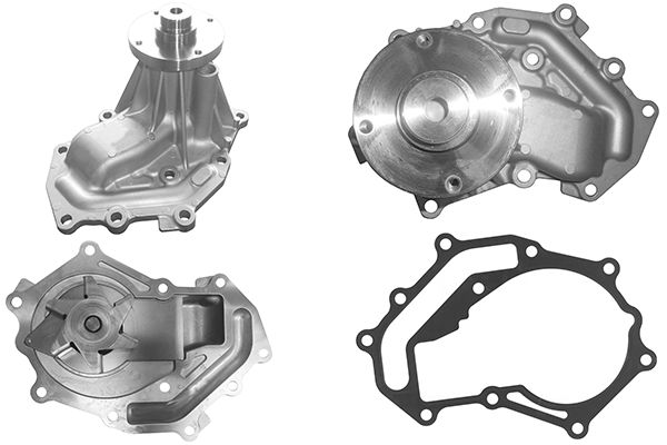 Pompe à eau, refroidissement du moteur