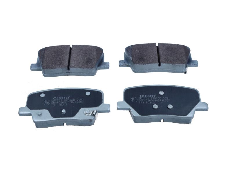 set placute frana,frana disc QUARO QP1551