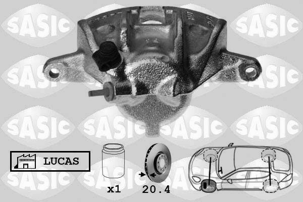 Zacisk hamulca SASIC SCA0088
