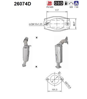 Katalizator AS 26074D