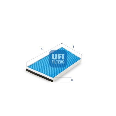 Filtr, wentylacja przestrzeni pasażerskiej UFI 34.131.00