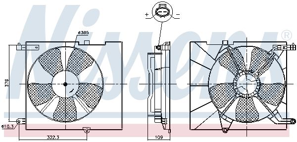 Ventilateur, refroidissement du moteur