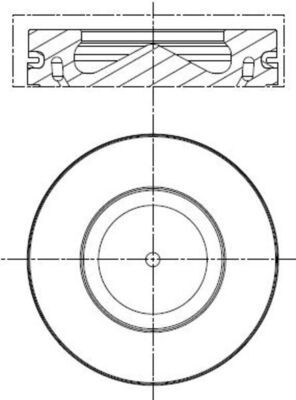 Piest MAHLE 081 PI 00113 000