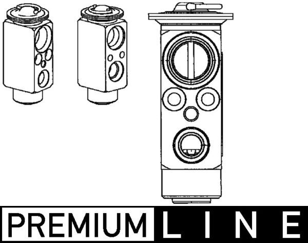 Zawór rozprężny, klimatyzacja MAHLE AVE 65 000P
