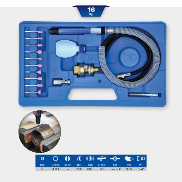 Polizor drept (aer comprimat) BRILLIANT TOOLS BT160710