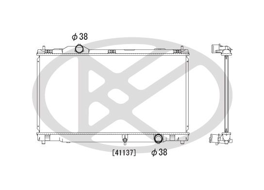 Radiator, racire motor KOYORAD PL011937