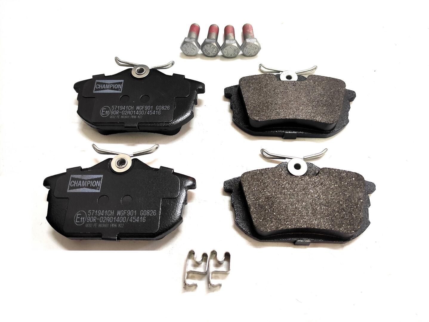 set placute frana,frana disc CHAMPION 571941CH