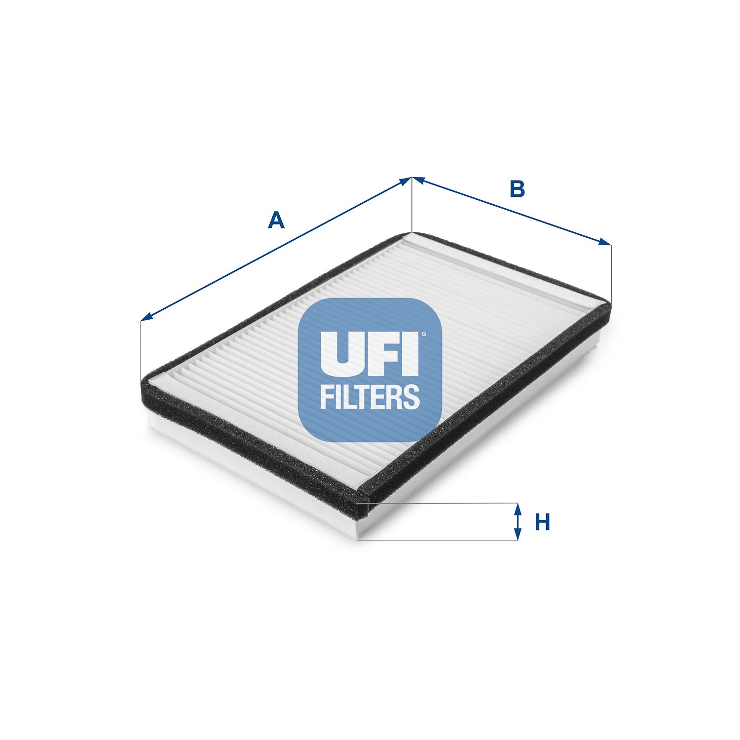 Filtr, vzduch v interiéru UFI 53.033.00