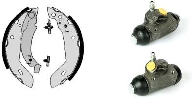 Zestaw szczęk hamulcowych BREMBO H 68 024