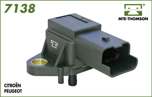 Czujnik, ciśnienie w kolektorze dolotowym MTE-THOMSON 7138