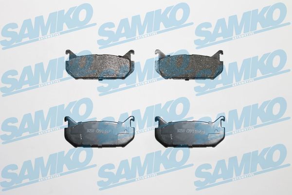Sada brzdových destiček, kotoučová brzda SAMKO 5SP512