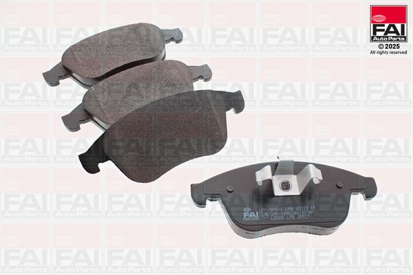 Zestaw klocków hamulcowych, hamulce tarczowe FAI AUTOPARTS BP374