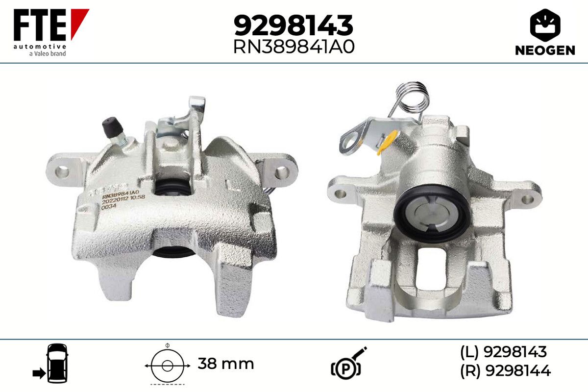 Etrier frana FTE NEOGEN 9298143