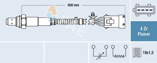 Sonda lambda FAE 77494