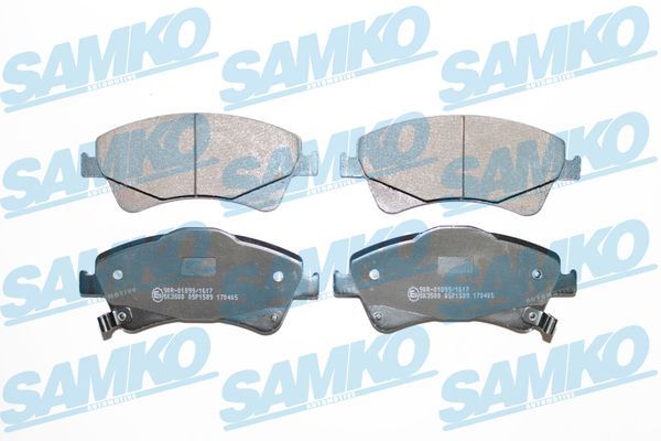 Sada brzdových destiček, kotoučová brzda SAMKO 5SP1589