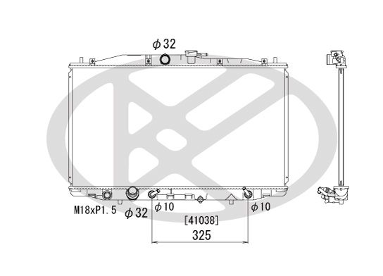 Radiator, racire motor KOYORAD PL081666U02
