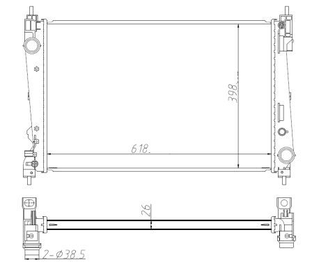 Radiaator,mootorijahutus