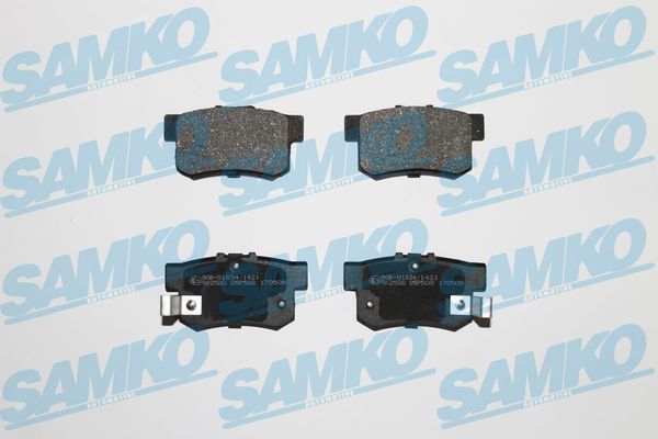 Sada brzdových destiček, kotoučová brzda SAMKO 5SP508