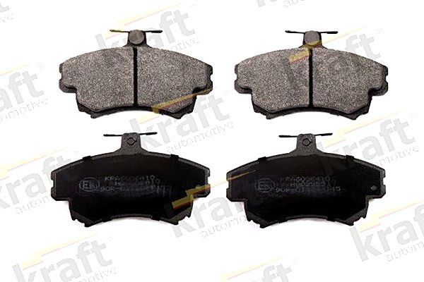 Sada brzdových destiček, kotoučová brzda KRAFT AUTOMOTIVE 6006410