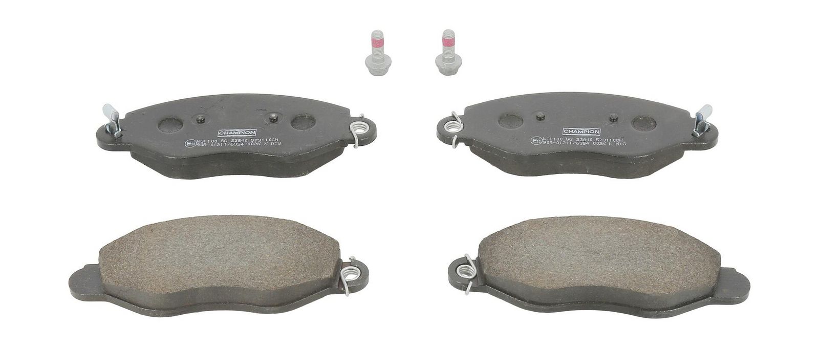 set placute frana,frana disc CHAMPION 573110CH