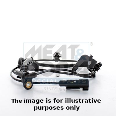 Czujnik, prędkość obrotowa koła MEAT & DORIA 90526E