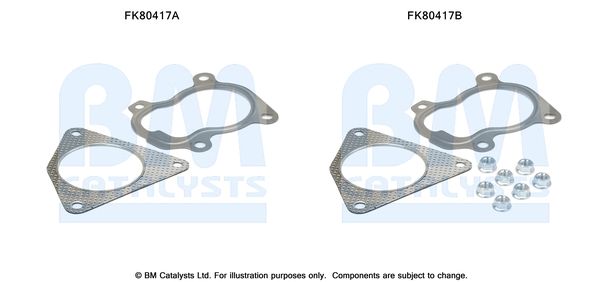 Zestaw montażowy, katalizator BM CATALYSTS FK80417
