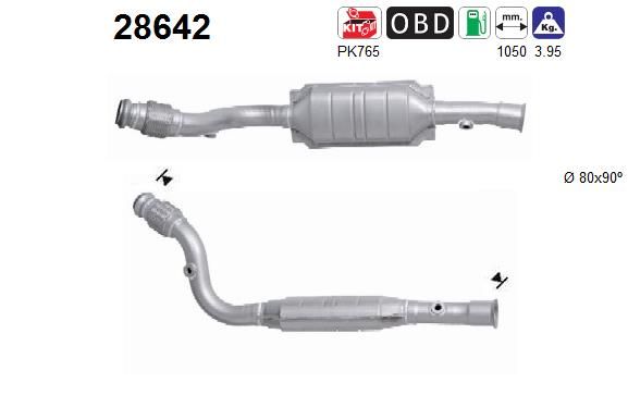 Katalizator AS 28642