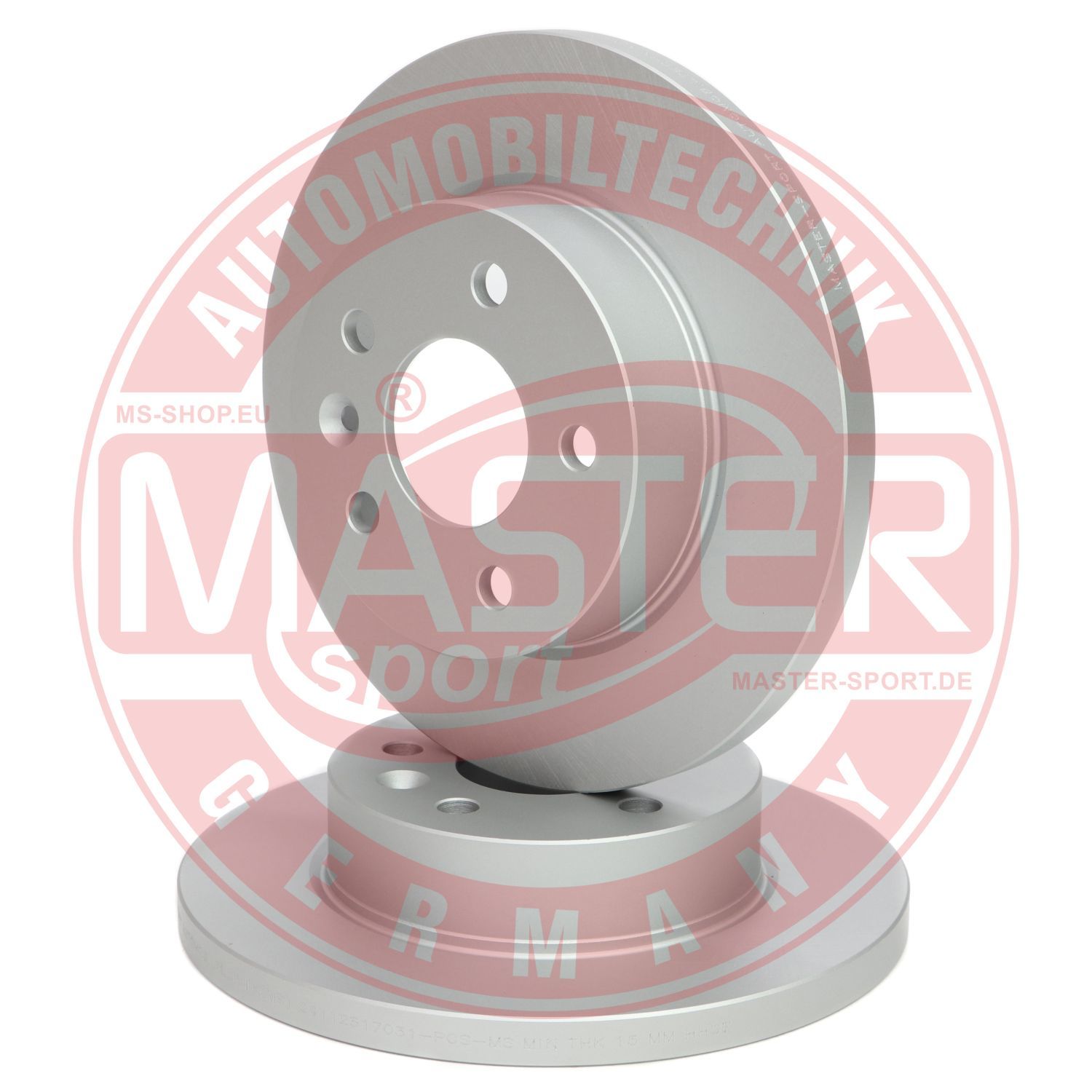 Tarcza hamulcowa MASTER-SPORT GERMANY 24112517031-SET-MS