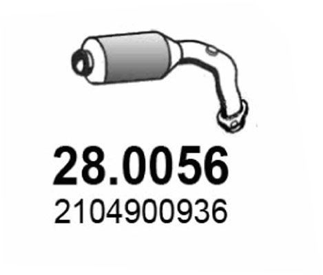 Katalizator ASSO 28.0056