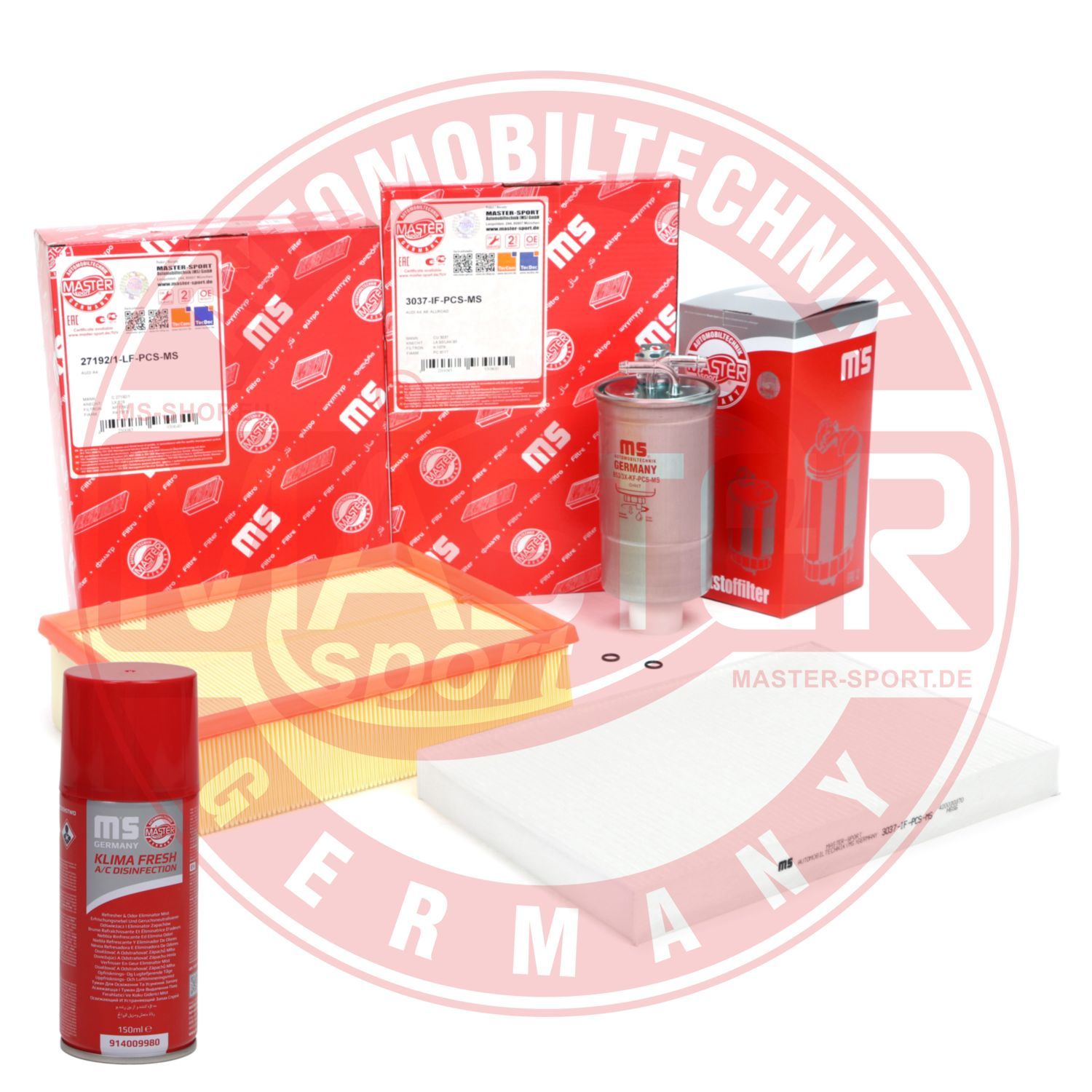 E-shop Filter - Sada MASTER-SPORT GERMANY 450001742P