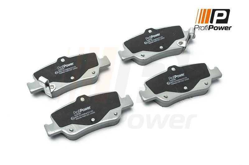 Levně Sada brzdových destiček, kotoučová brzda ProfiPower 1B2036