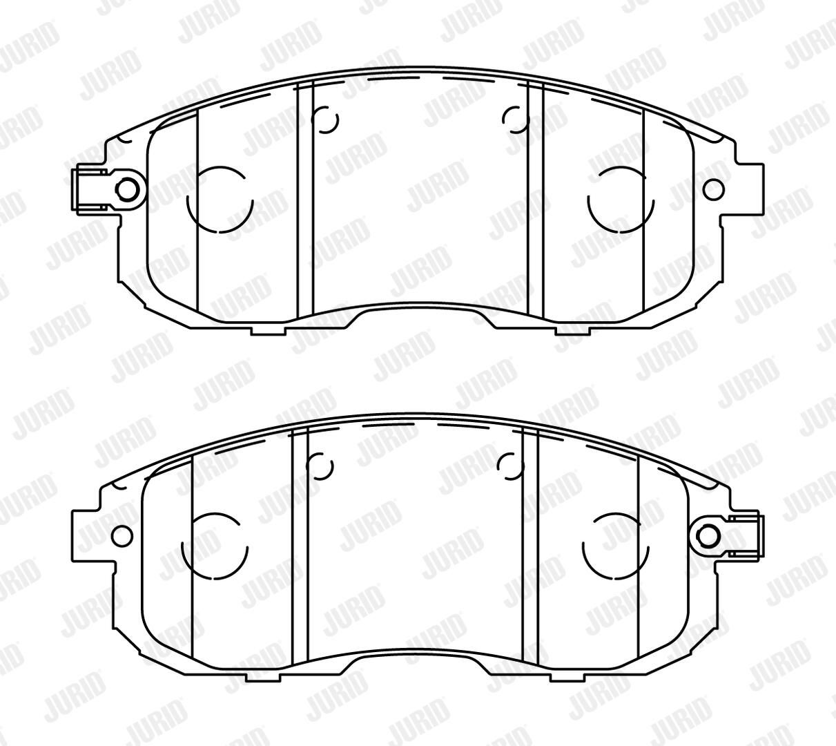 Piduriklotsi komplekt,ketaspidur