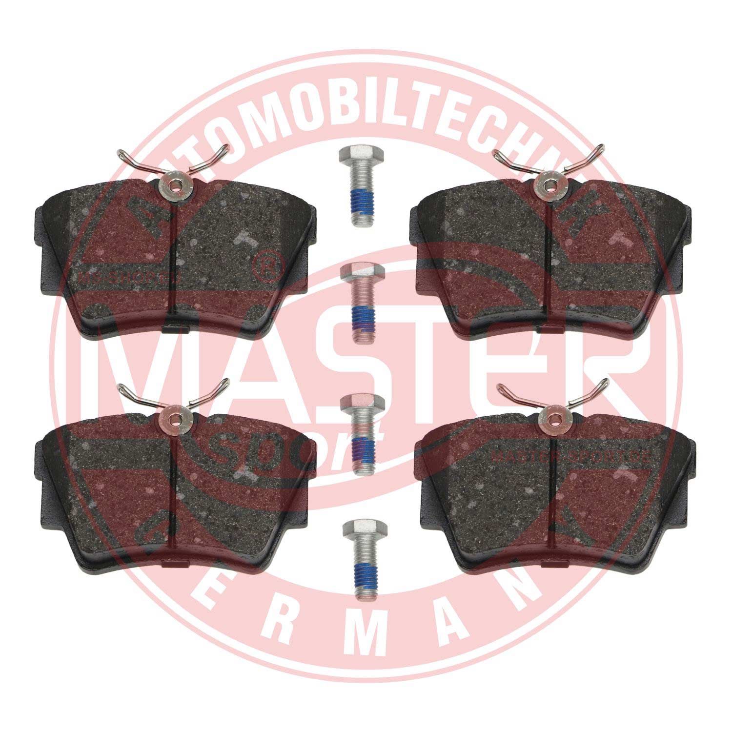 Zestaw klocków hamulcowych, hamulce tarczowe MASTER-SPORT GERMANY 13046028402N-SET-MS