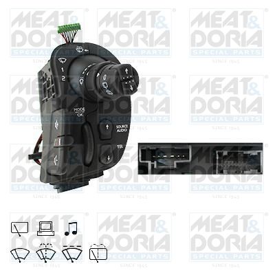Przełącznik kolumny kierowniczej MEAT & DORIA 23525