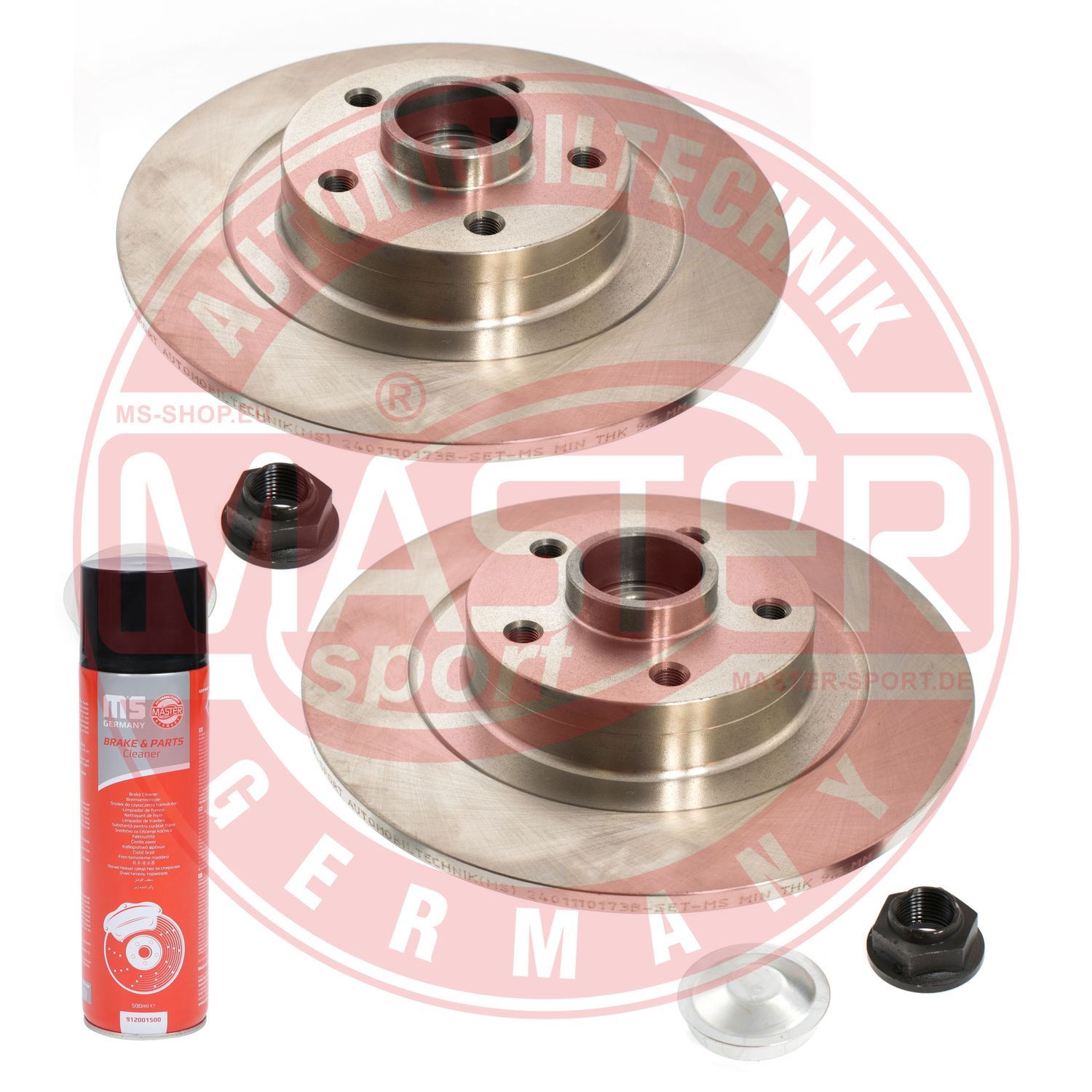 Tarcza hamulcowa MASTER-SPORT GERMANY 2401110173B-SET-MSP