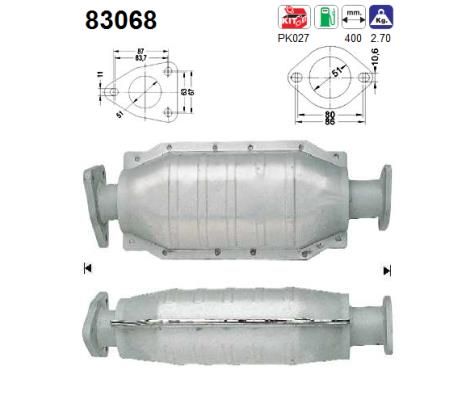 Katalizator AS 83068