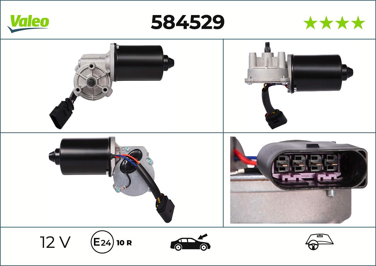 motor stergator VALEO 584529