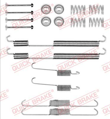 Sada příslušenství, brzdové čelisti QUICK BRAKE 105-0753