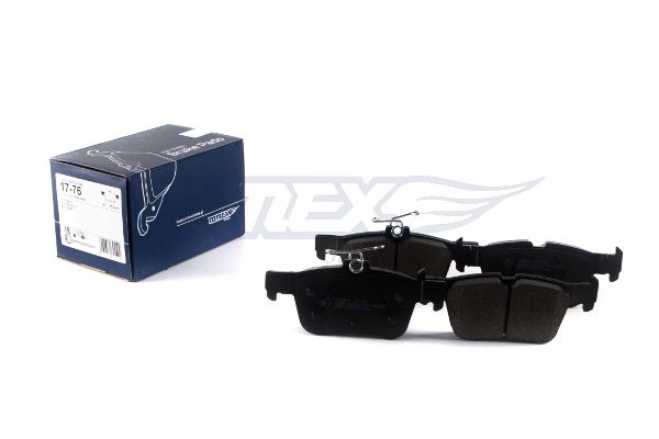 Levně Sada brzdových destiček, kotoučová brzda TOMEX Brakes 17-76